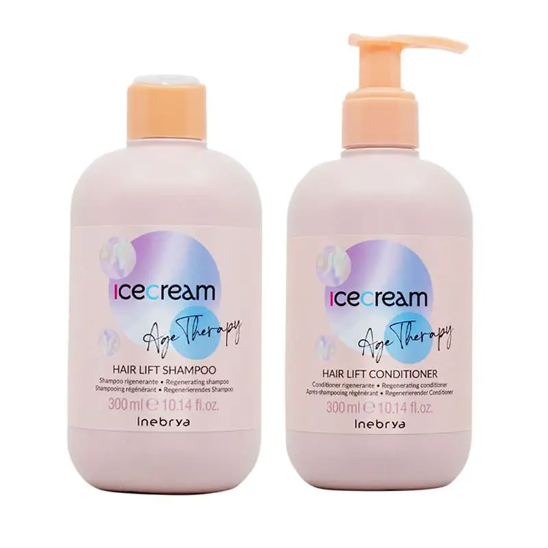 INEBRYA Kit Ice Cream Age therapy Shampoo 300ml + Conditioner 300ml