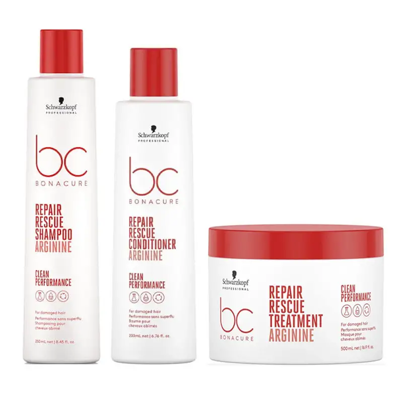SCHWARZKOPF Kit BC Bonacure Repair shampoo 250ml + Balsamo 200ml + maschera 500ml