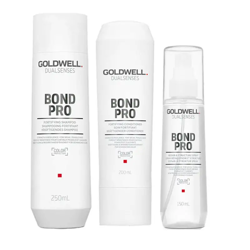 GOLDWELL Kit DS Bond Pro Shampoo 250ml + Conditioner 200ml + Spray 150ml