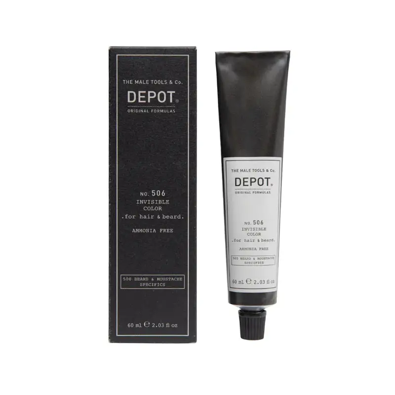DEPOT no.506 Invisible Color For Hair & Beard Ammonia Free 60ml