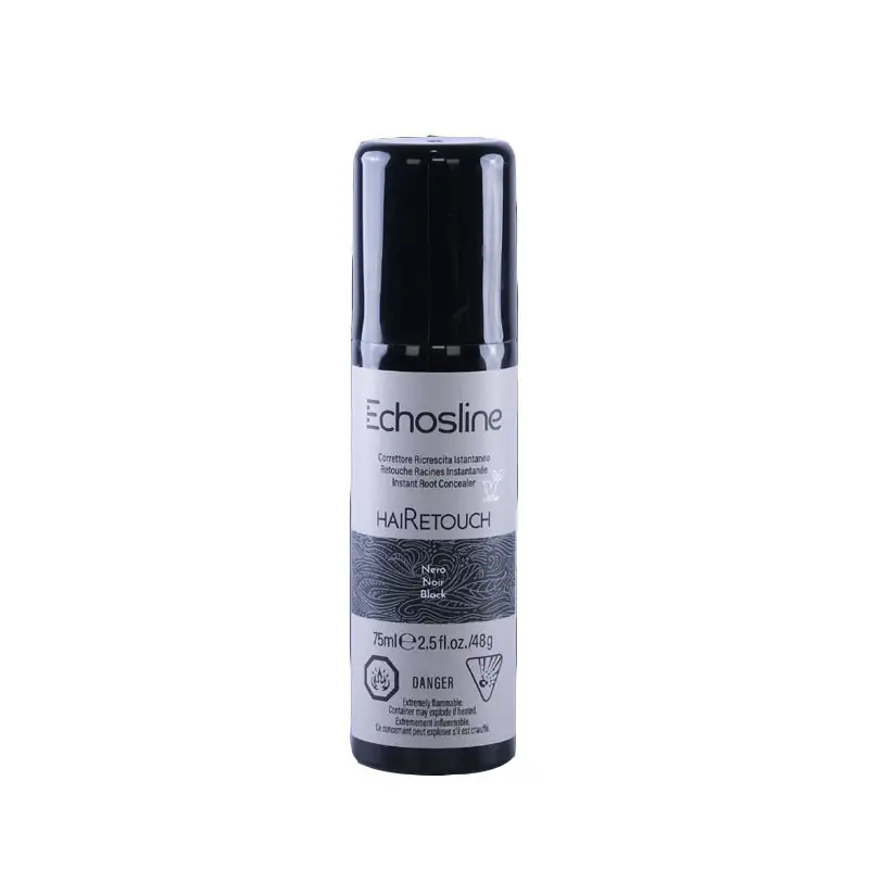 ECHOSLINE Hairetouch Correttore Ricrescita Istantaneo Nero Vegan 75ml