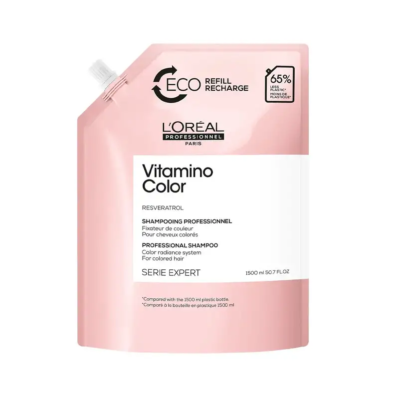 L'OREAL Serie Expert Refill Recharge Vitamino Color Shampoo 1500ml
