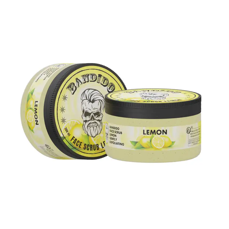 BANDIDO Face Scrub Lemon Gently Exfoliating 300ml
