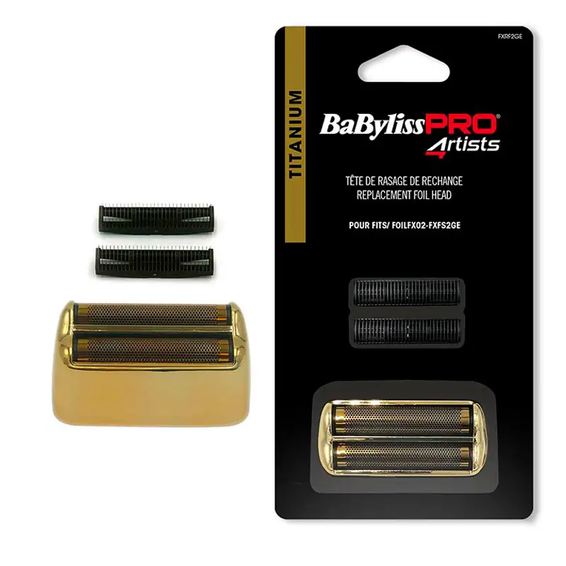 BABYLISS Pro Replacement Titanium Foil + Blades Gold FXFS2GE