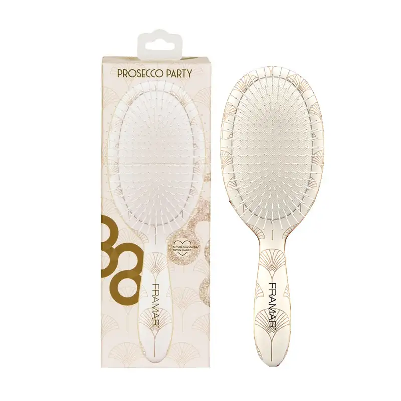 FRAMAR Detangle Brush Prosecco Party