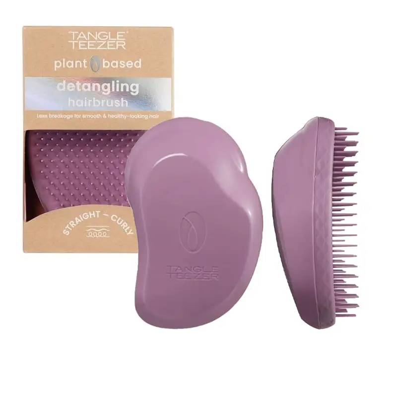 TANGLE TEEZER The Original Plant Brush Straight-Curly Purple