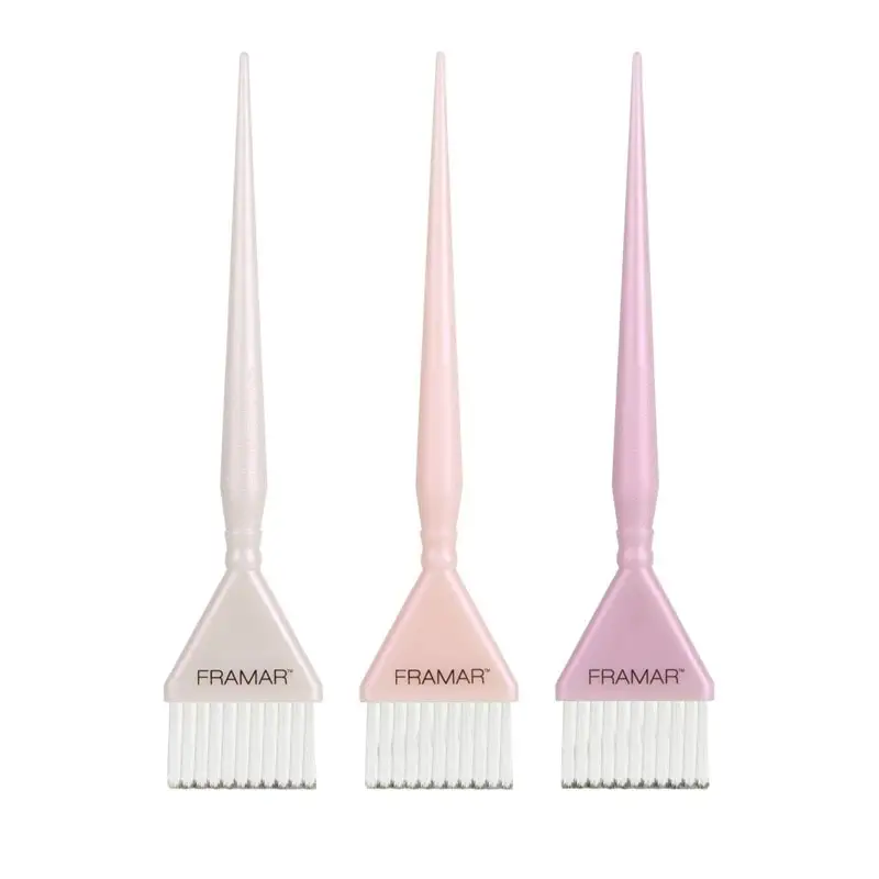 FRAMAR Color Brush Glazed Donut Triple Set 3pz