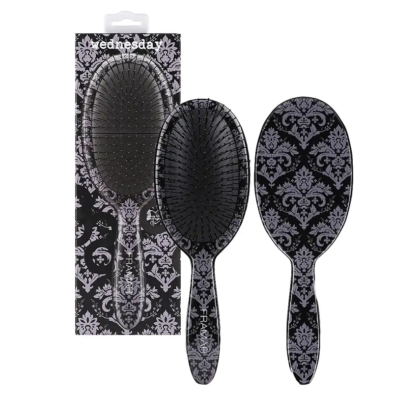 FRAMAR Detangle Brush Oh My Goth Wednesday