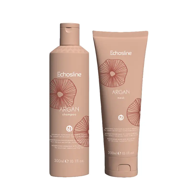 ECHOSLINE Kit Argan Shampoo 300ml + Mask 300ml