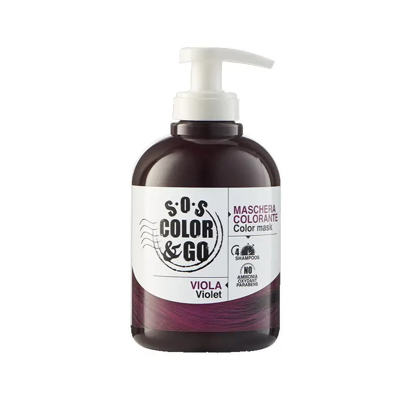 ALAMA Professional S.O.S Color & Go Maschera Colorante Viola 300ml