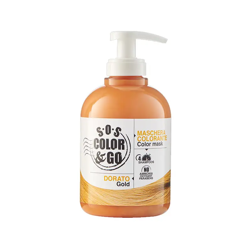ALAMA Professional S.O.S Color & Go Maschera Colorante Dorato 300ml
