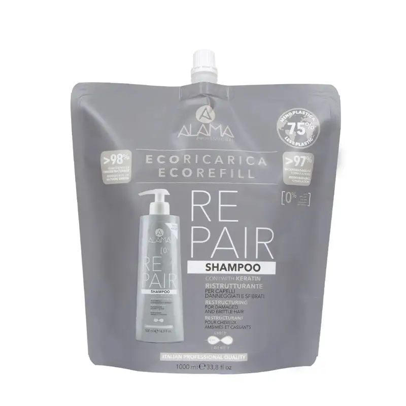 ALAMA Professional Repair Eco Refill Shampoo Ristrutturante 1000ml