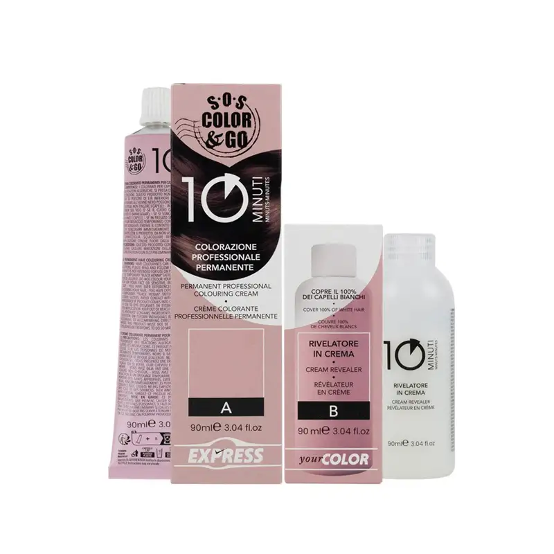 ALAMA Professional S.O.S Color & Go Colorazione 90ml + Rivelatore In Crema 90ml
