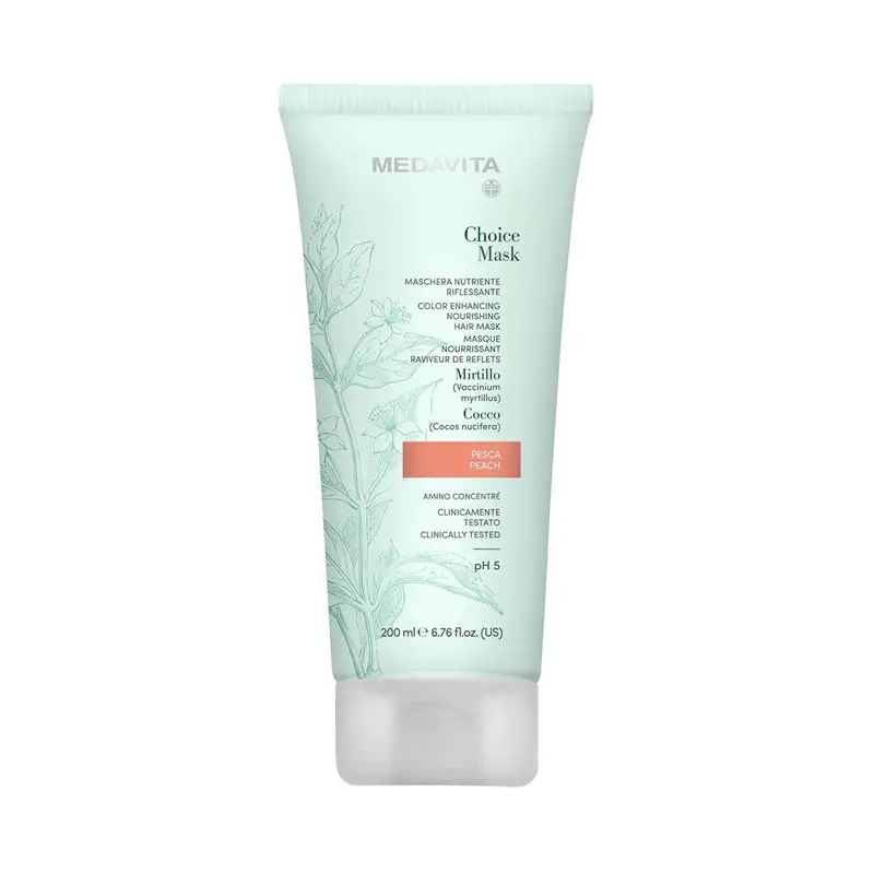 MEDAVITA Choice Mask Color Enhancing Pesca 200ml
