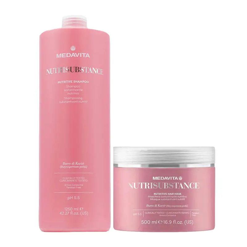 MEDAVITA Kit Nutrisubstance Shampoo 1250ml + Mask 500ml