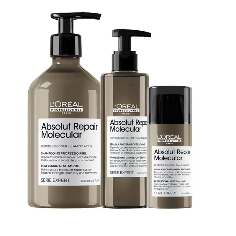 L'OREAL Kit Serie Expert Absolut Repair Molecular Shampoo 500ml + Serum 250ml + Mask 100ml