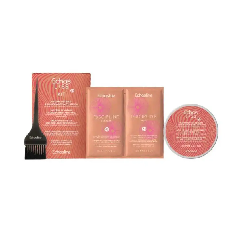 ECHOSLINE Set Liss Sistema Lisciante Shampoo + Mask 15ml + Liss Treatment 100ml