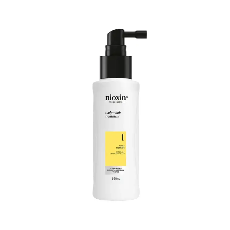 NIOXIN System 1 Hair Treatment Capelli Naturali Con Assottigliamento Lieve 100ml