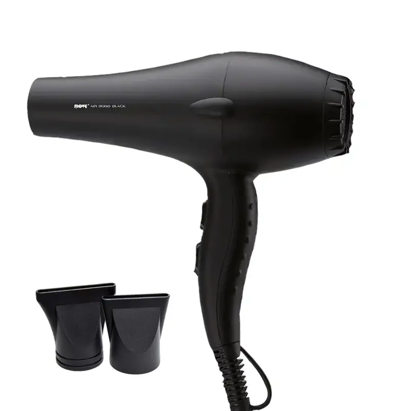 MOVE Air 900 Soft Touch Asciugacapelli Professionale Black