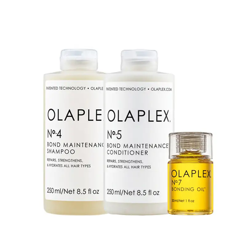 OLAPLEX Kit Bond Maintenance Shampoo N°4 250ml + Conditioner N°5 250ml + Oil N°7 30ml