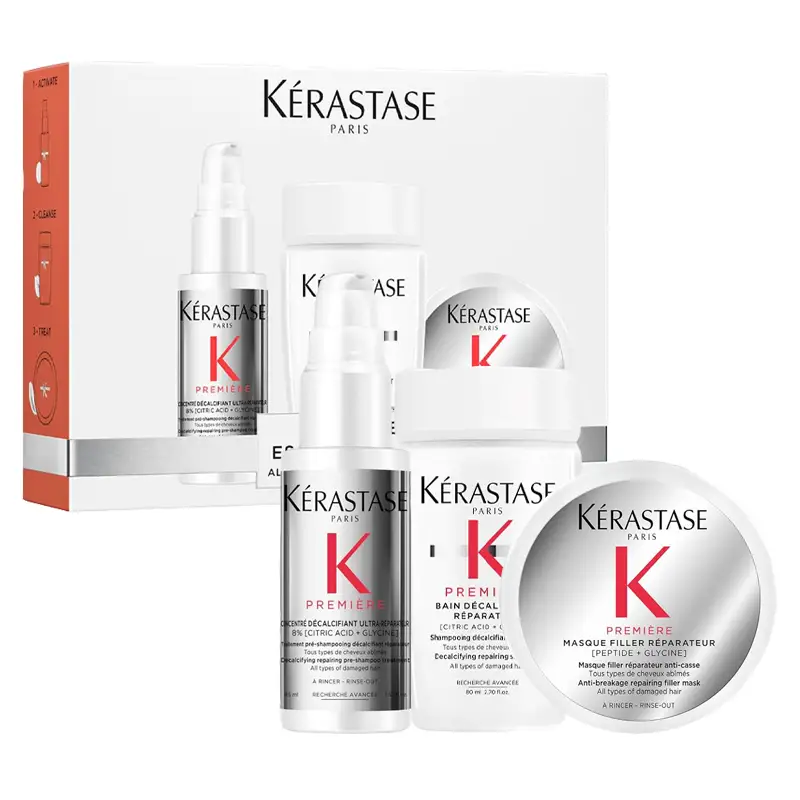KERASTASE Set Premièr Decalcificant Traitement 45ml + Shampoo 80ml + Mask 75ml +