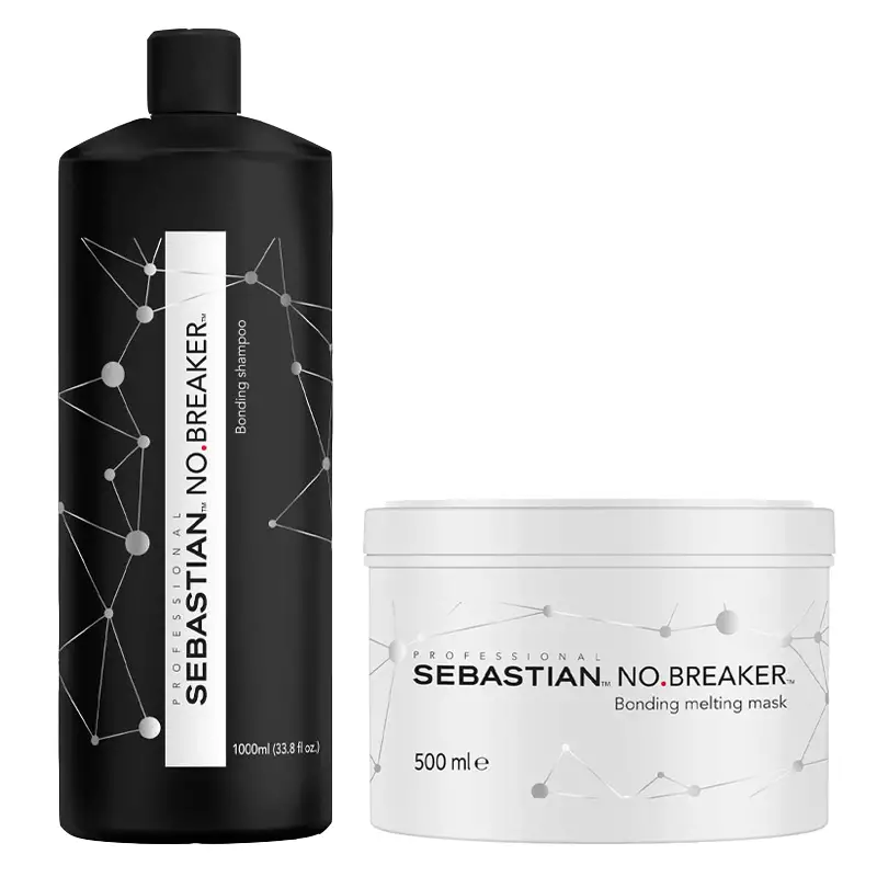 SEBASTIAN Kit No Breaker Shampoo 1000ml + Mask 500ml
