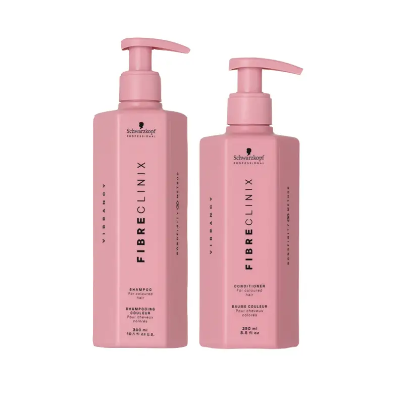 SCHWARZKOPF Kit Fibre Clinix Vibrancy Shampoo 300ml + Conditioner 250ml