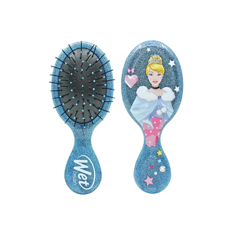 WET BRUSH Disney Princess Mini Detangler Glitter Ball Cenerentola