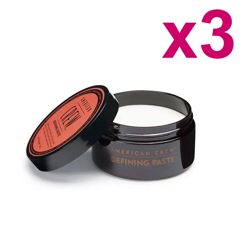 AMERICAN CREW Kit Cera Defining Paste 3 Pezzi x 85gr