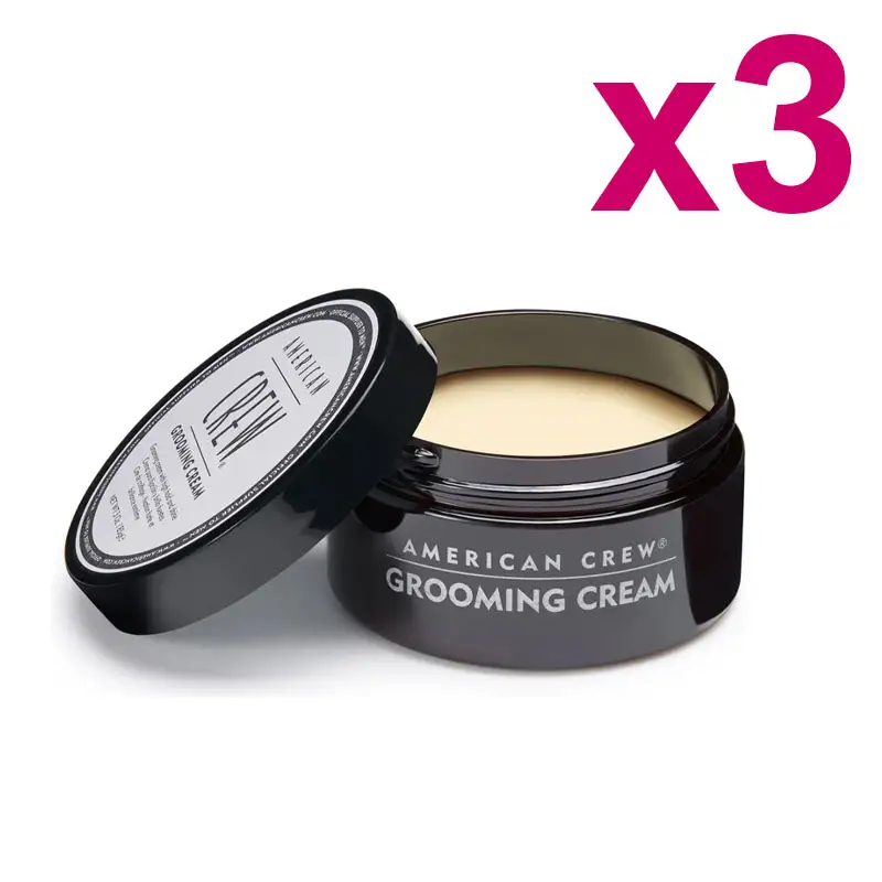 AMERICAN CREW Kit Cera Grooming Cream 3 Pezzi x 85gr