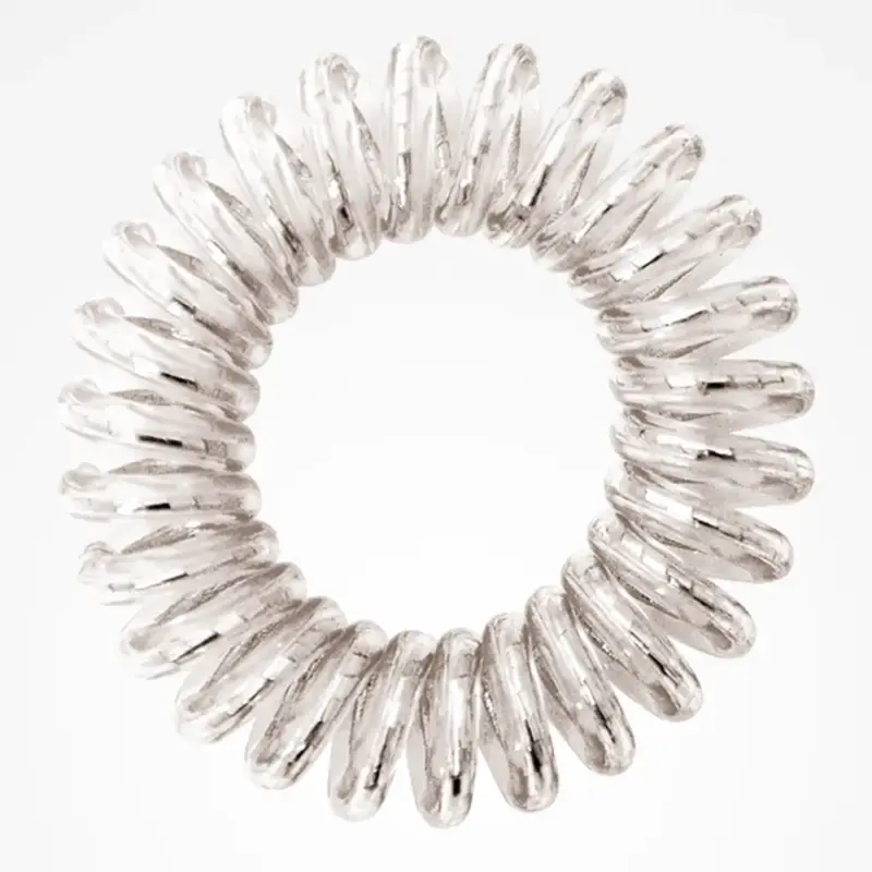 BiFULL Bobbles Elastici Invisibili 3 Pz Argento