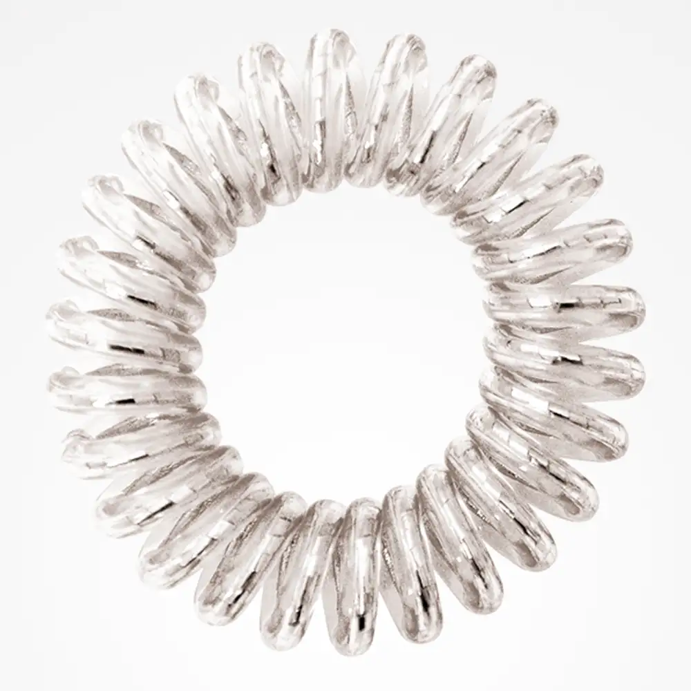 BiFULL Bobbles Elastici Invisibili 3 Pz Argento