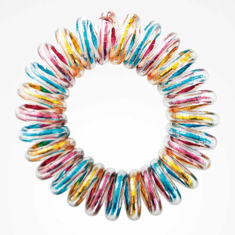 BiFULL Bobbles Elastici Invisibili 3 Pz Arcobaleno