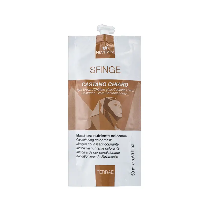NEVITA Terrae Maschera Nutriente Colorante Sfinge Castano Chiaro 50ml