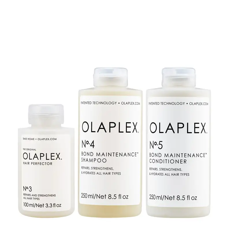 OLAPLEX Kit Hair Perfector N°3 100ml + Shampoo N°4 250ml + Conditioner N°5 250ml