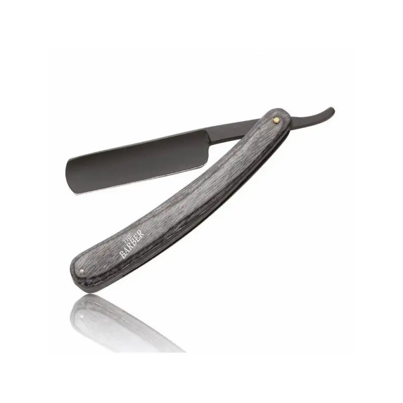 XANITALIA The Barber Rasoio Wood Carbon English