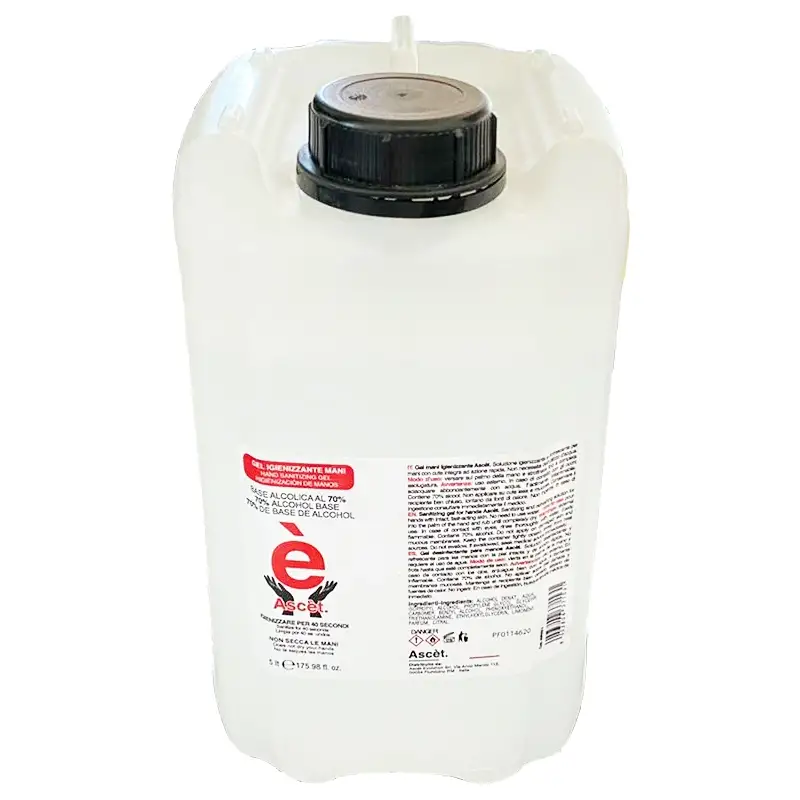 ASCET Gel Mani Igienizzante Base Alcolica al 70% 5L