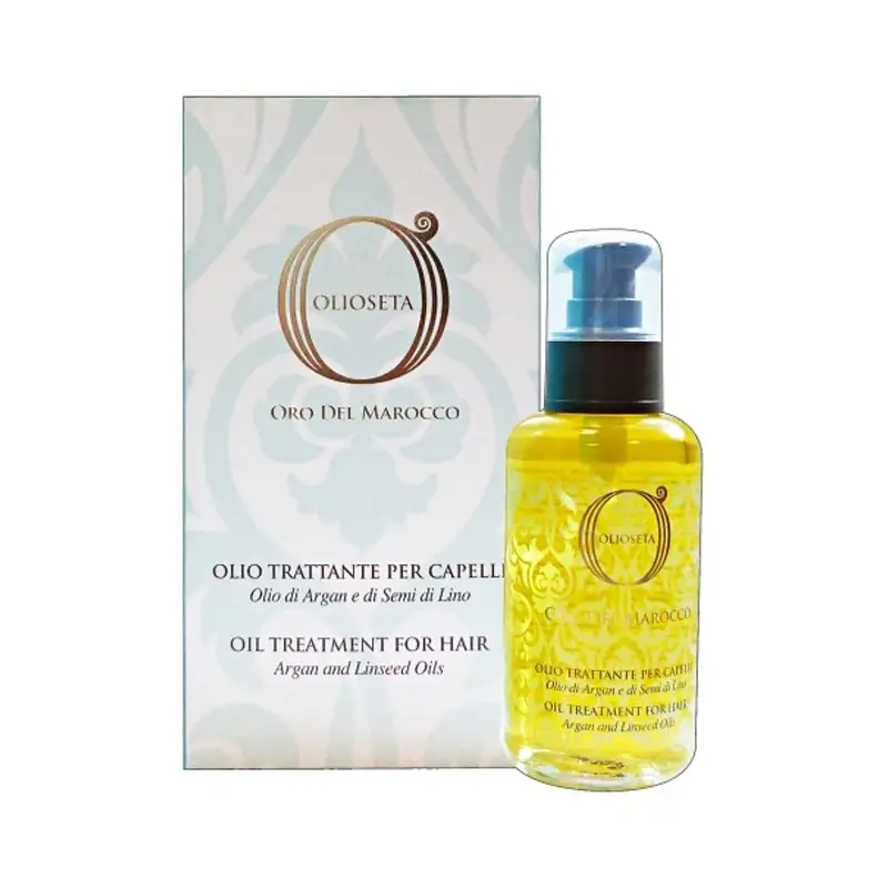 OLIOSETA Oro Del Marocco Olio Trattante per Capelli 100ml