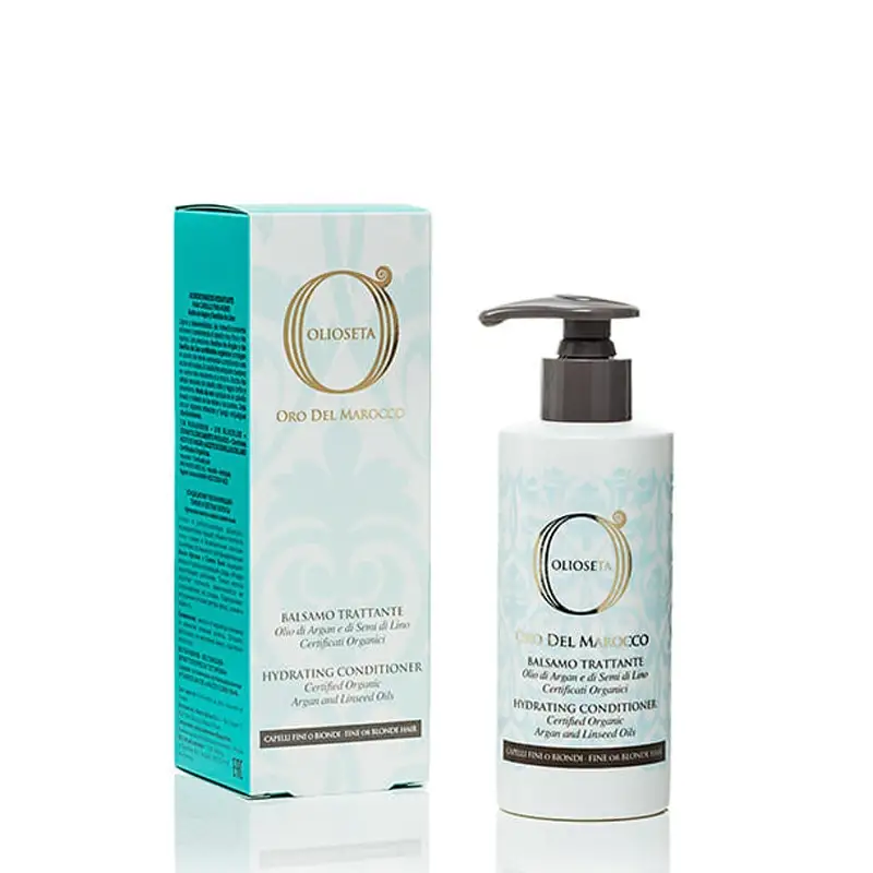 OLIOSETA Oro Del Marocco Balsamo Trattante Capelli Fini o Biondi 250ml