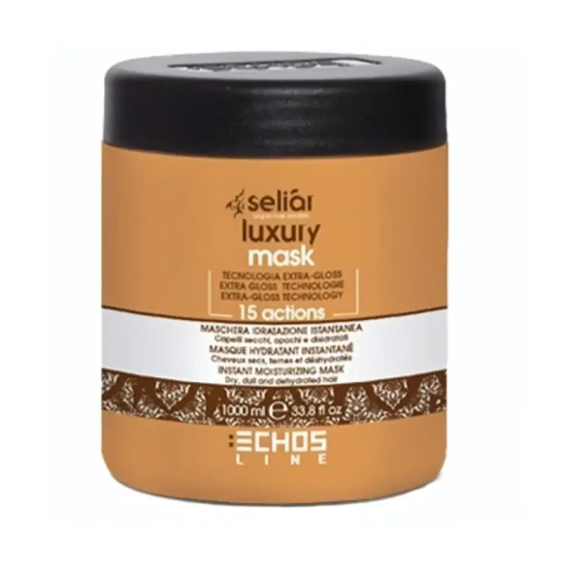 ECHOSLINE Seliàr Luxury Mask - Capelli Secchi Opachi e Disidratati 1000ml