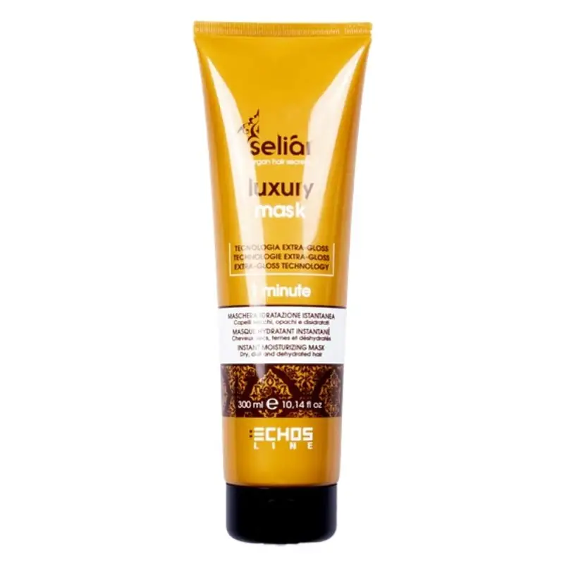 ECHOSLINE Seliàr Luxury Mask - Capelli Secchi Opachi e Disidratati 300ml