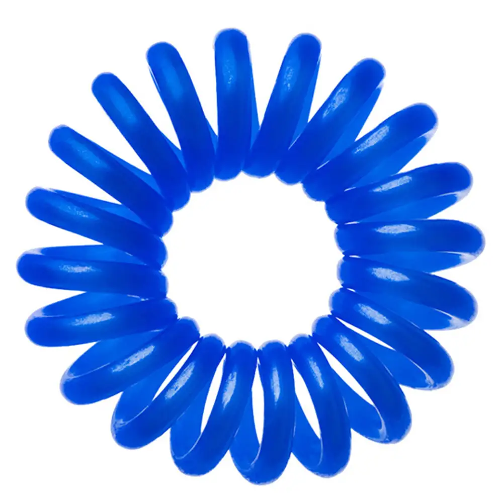BiFULL Bobbles Elastici Invisibili 3 Pz Azzurri