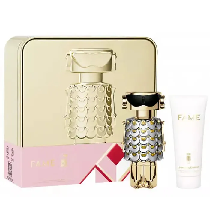 Paco Rabanne Fame Eau De Parfum Spray 80ml Christmas Set 2022