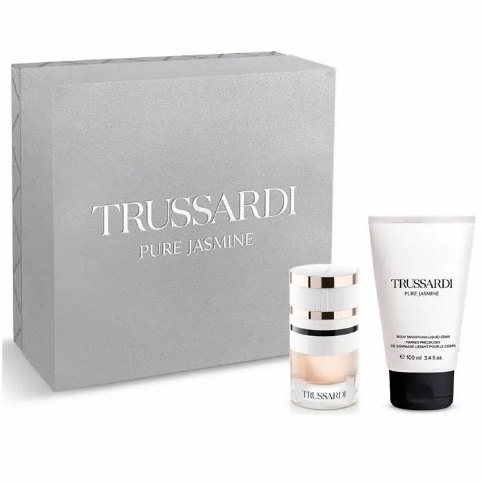 Trussardi Pure Jasmine Eau De Perfume Spray 60ml Set 2 Parti