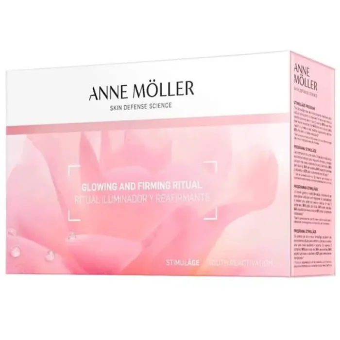 Anne Möller Stimulâge Glow Firm Cream Spf15 Normal To Combination Skin 50ml Set 4 Parti
