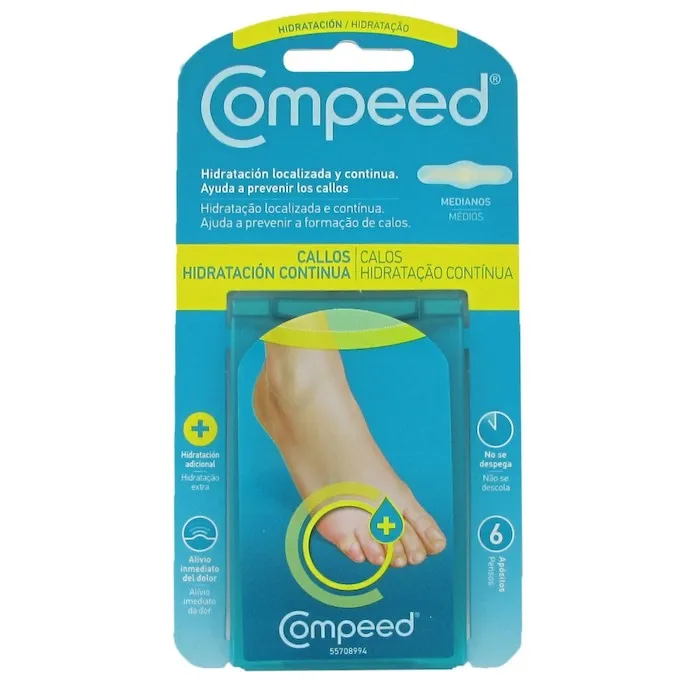 Compeed Calluses Idratazione Continua 6 Unità