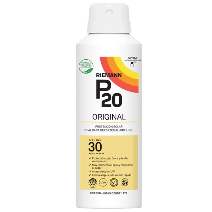Riemann P20 Protezione Solare Originale P20 Spf30 Spray 150ml