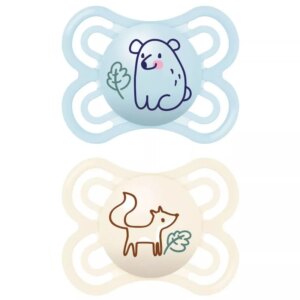 Mam  Perfect Ciuccio 2-6M 2 Unità Blu