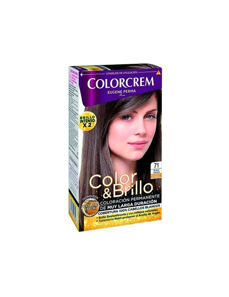 NATURTINT TINTE PELO COLORCREM 71 RUBIO CENIZA