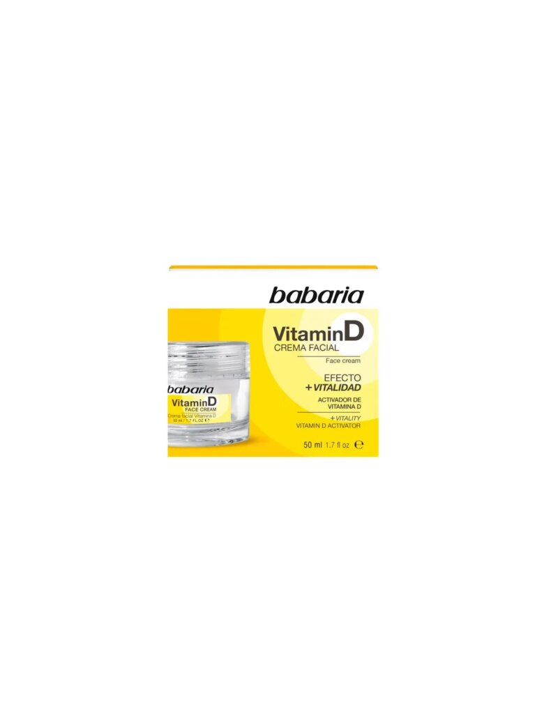 BABARIA CREMA FACIAL RITUAL VITAMINA D 50ML